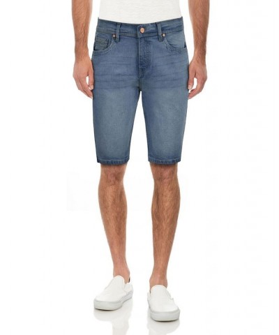 Men's Cultura Belted Denim Shorts Blue $27.84 Shorts