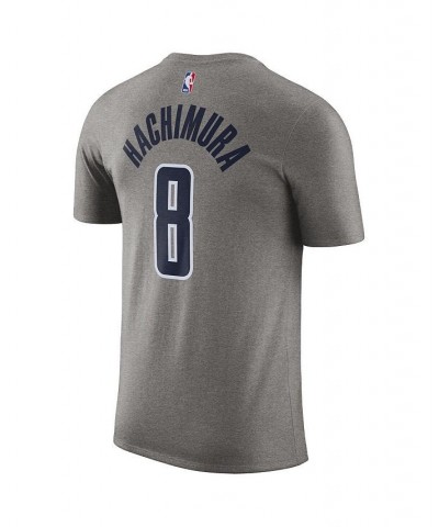 Men's Rui Hachimura Gray Washington Wizards 2020/21 City Edition Name and Number T-shirt $15.84 T-Shirts