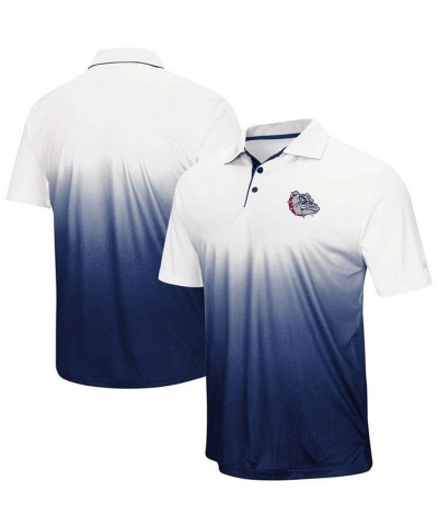 Men's Navy Gonzaga Bulldogs Magic Team Logo Polo $21.59 Polo Shirts
