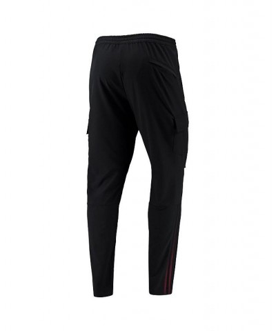 Men's Black New York Red Bulls Travel Pants $30.75 Pants