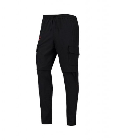 Men's Black New York Red Bulls Travel Pants $30.75 Pants