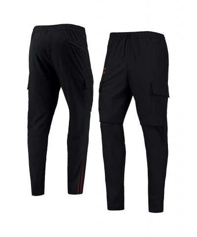 Men's Black New York Red Bulls Travel Pants $30.75 Pants