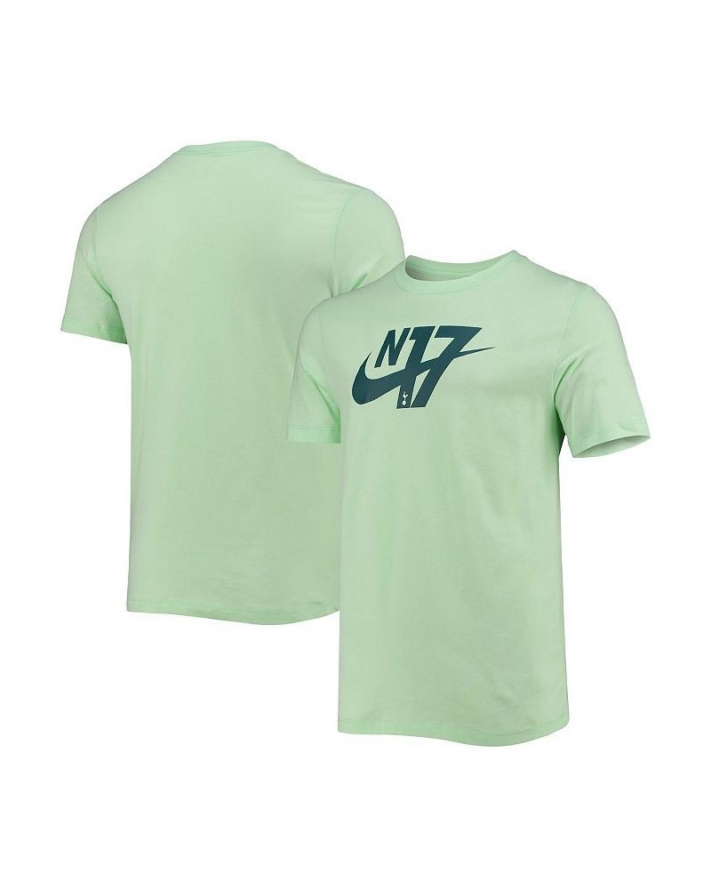 Men's Green Tottenham Hotspur Voice Logo T-shirt $21.59 T-Shirts