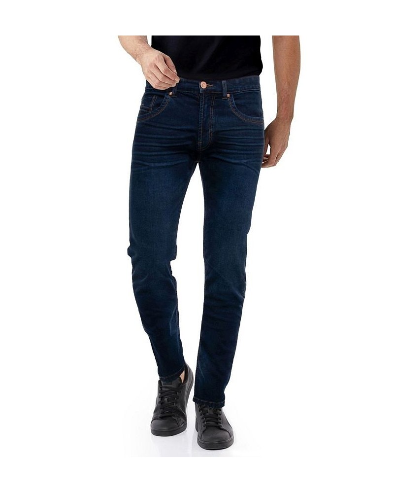 Men's Stretch 5 Pocket Skinny Jeans Blue $39.78 Jeans