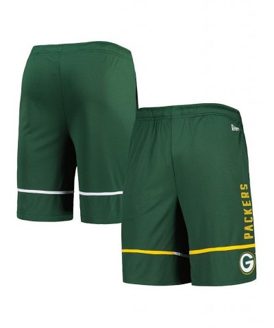 Men's Green Green Bay Packers Combine Authentic Rusher Training Shorts $23.64 Shorts