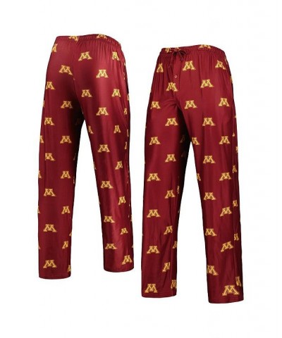 Men's Maroon Minnesota Golden Gophers Logo Flagship Allover Print Pants $25.49 Pants