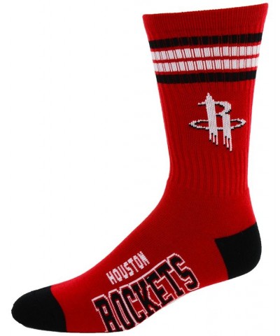 Houston Rockets 4 Stripe Deuce Crew 504 Sock $11.04 Socks