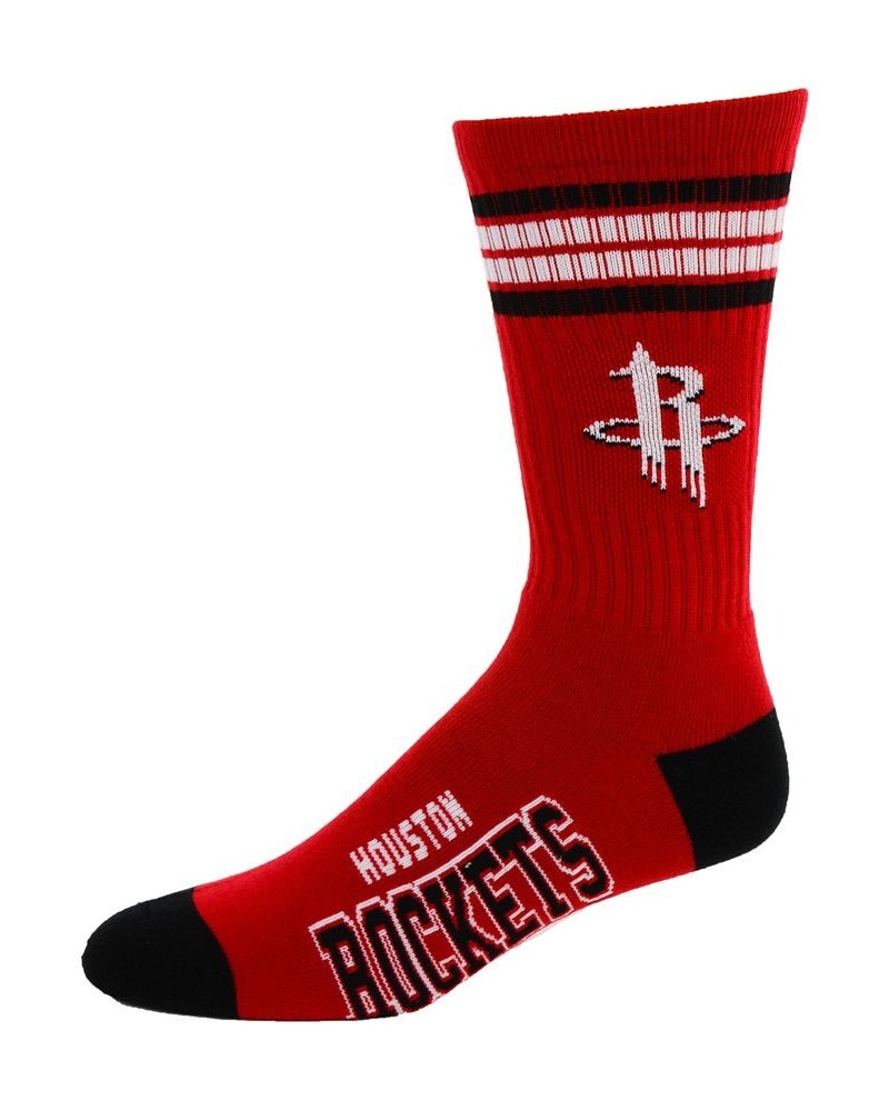 Houston Rockets 4 Stripe Deuce Crew 504 Sock $11.04 Socks