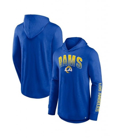 Men's Branded Royal Los Angeles Rams Front Runner Pullover Hoodie $27.44 Sweatshirt