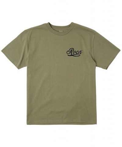 Men's Paint Supply Short Sleeve T-shirt Green $14.70 T-Shirts