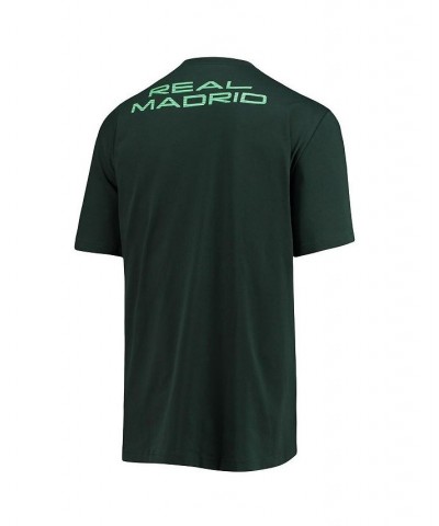 Men's Green Real Madrid Lifestyle T-shirt $24.44 T-Shirts