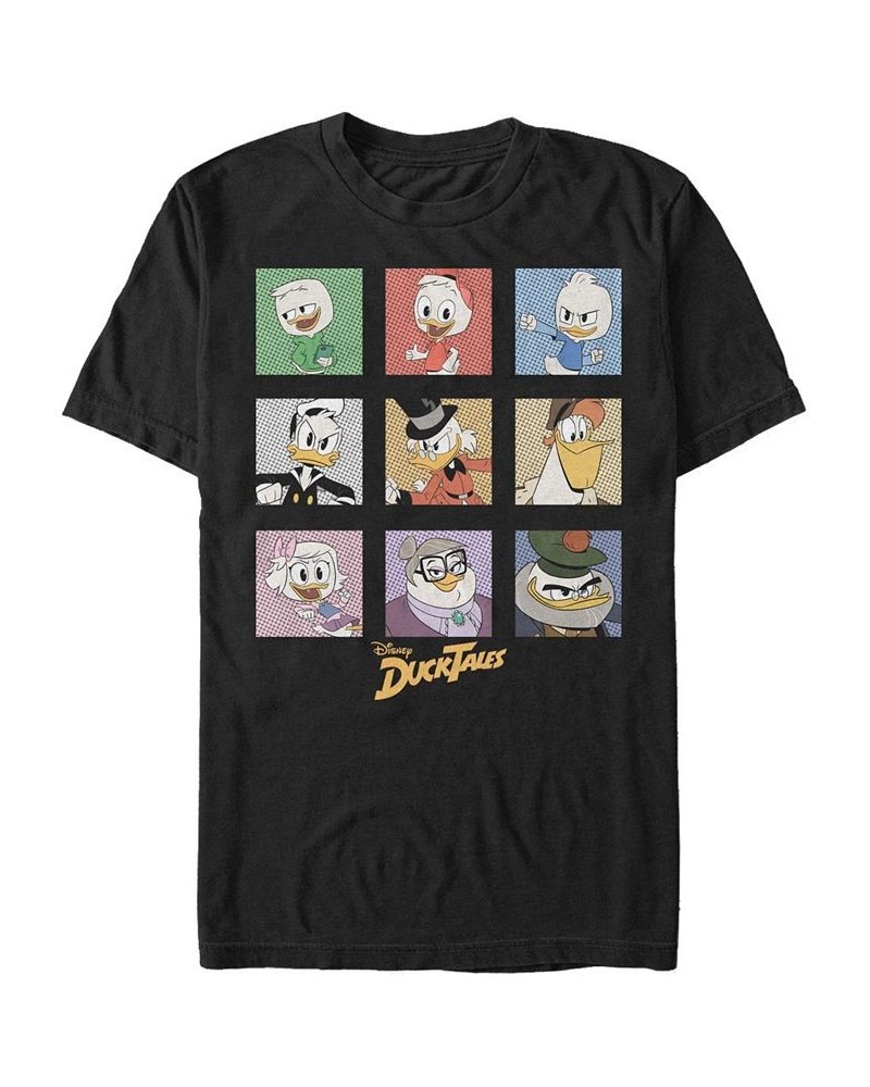 Men's Duck Tales Boxup Short Sleeve T-Shirt Black $20.99 T-Shirts