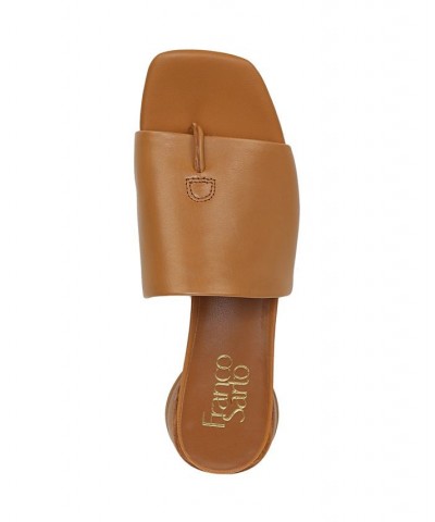 Loran Slide Sandals Brown $54.00 Shoes