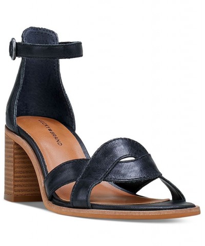 Women's Sarwa Ankle-Strap Dress Sandals Black $41.65 Shoes