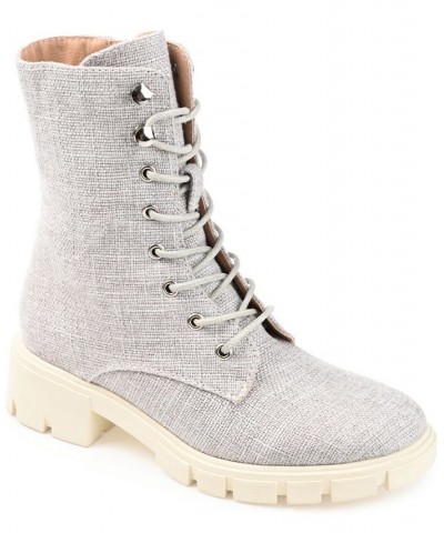Women's Madelynn Lug Sole Boot PD02 $41.80 Shoes