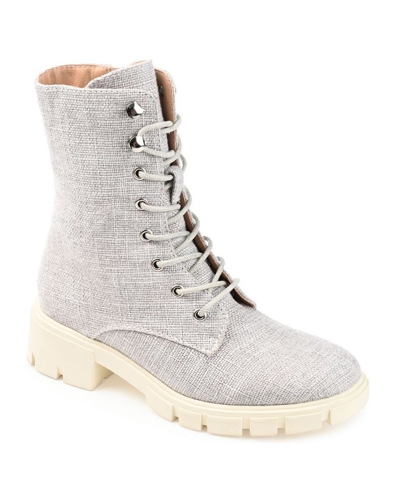 Women's Madelynn Lug Sole Boot PD02 $41.80 Shoes