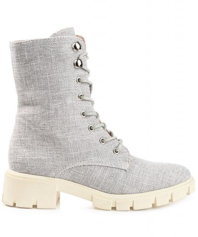 Women's Madelynn Lug Sole Boot PD02 $41.80 Shoes