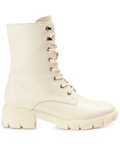 Women's Madelynn Lug Sole Boot PD02 $41.80 Shoes