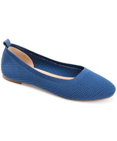 Women's Maryann Flats Blue $30.80 Shoes