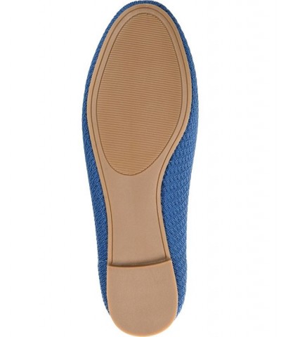 Women's Maryann Flats Blue $30.80 Shoes