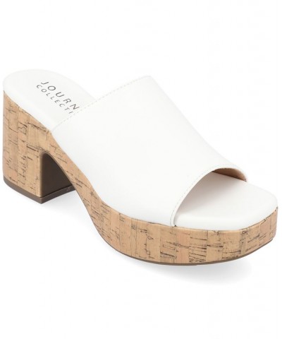 Women's Astter Platform Sandal White $52.80 Shoes