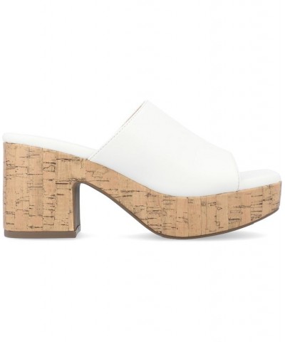 Women's Astter Platform Sandal White $52.80 Shoes