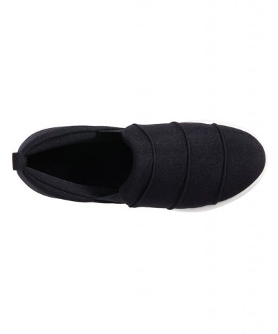 Zenz from Isotoner Women's Indoor/Outdoor Pintuck Lauren Slip-Ons Black $15.90 Shoes