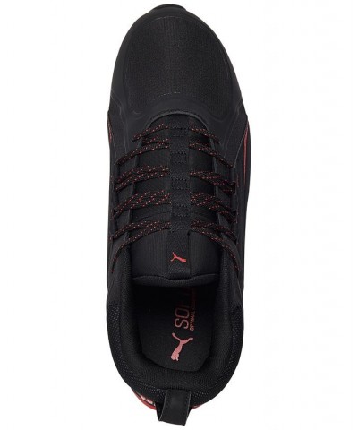 Men's Axelion Mid Training Sneakers Black $40.85 Shoes