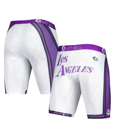 Men's Purple Los Angeles Lakers City Edition Boxer Briefs $11.20 Underwear
