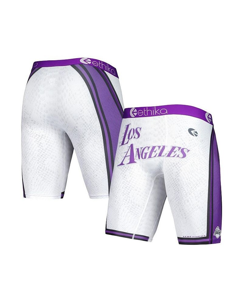 Men's Purple Los Angeles Lakers City Edition Boxer Briefs $11.20 Underwear