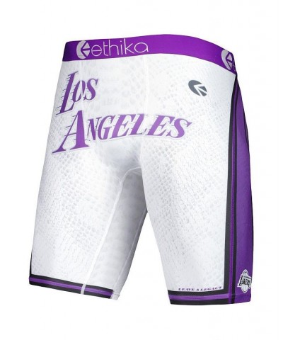 Men's Purple Los Angeles Lakers City Edition Boxer Briefs $11.20 Underwear