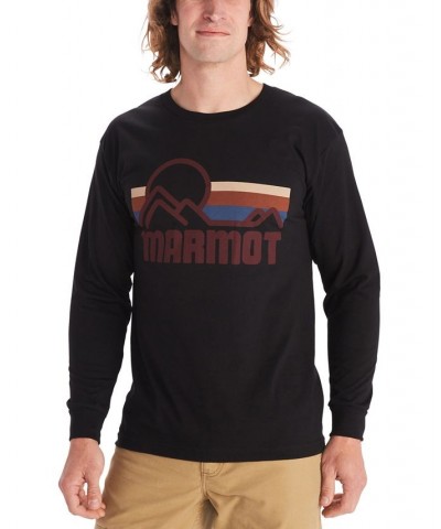 Mens Marmot Coastal Tee LS Black $13.44 T-Shirts