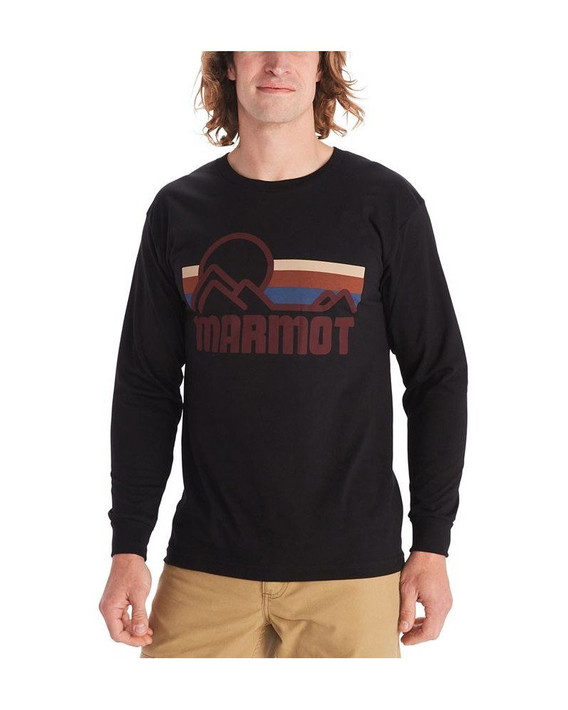 Mens Marmot Coastal Tee LS Black $13.44 T-Shirts