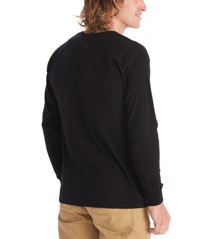 Mens Marmot Coastal Tee LS Black $13.44 T-Shirts