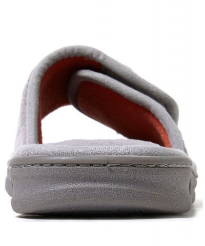 Men's Collin Terry Slide Slippers Gray $25.92 Shoes