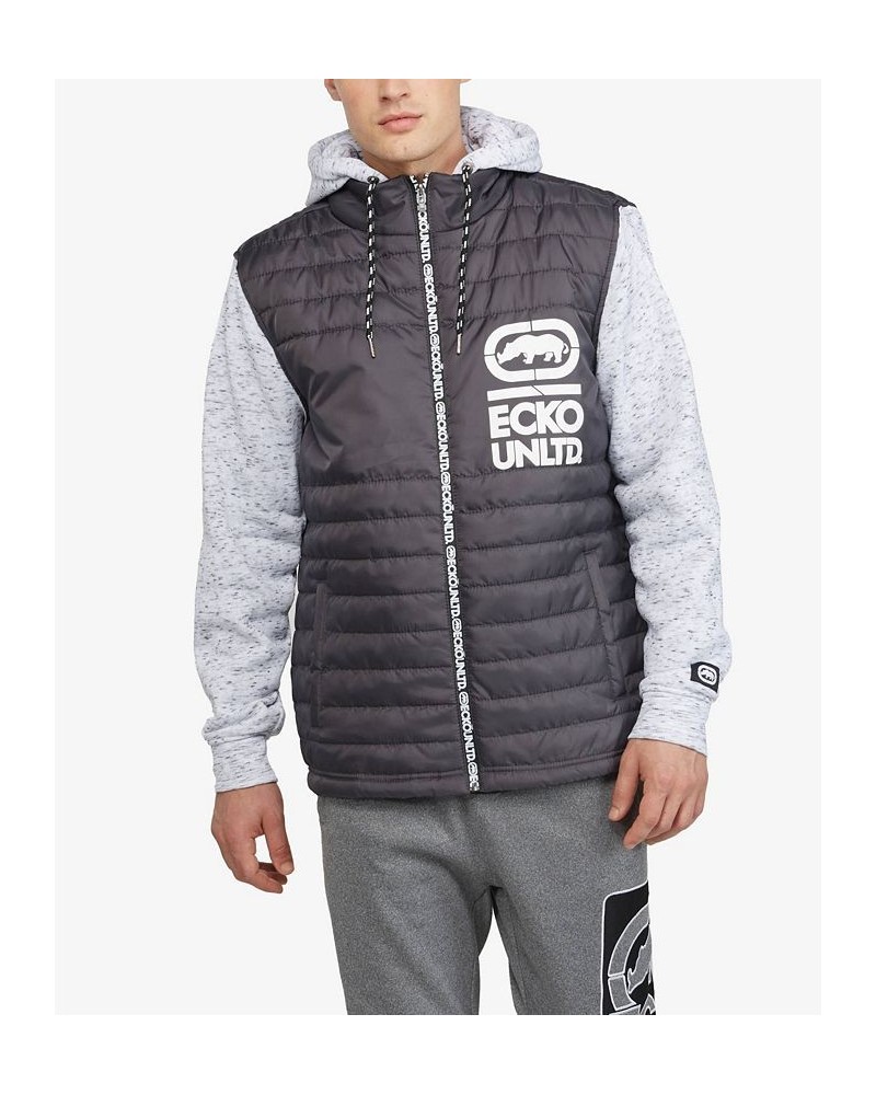 Men's Break It Down Hybrid Jacket Gray $48.02 Jackets