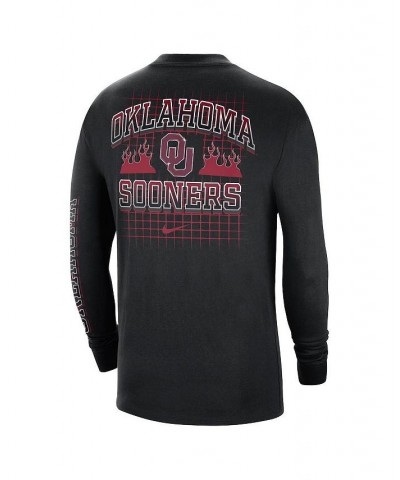 Men's Black Oklahoma Sooners Tour Max 90 Long Sleeve T-shirt $31.34 T-Shirts