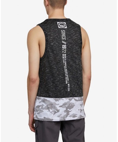 Men's Camo Bib Tank Top Black $22.08 T-Shirts