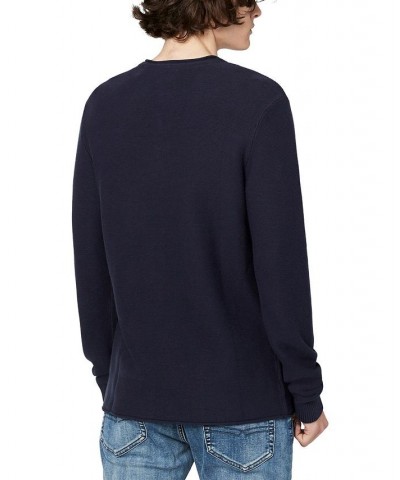Men's Wamill Long Sleeves Henley Sweater PD03 $20.04 Sweaters