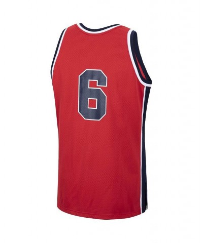 Men's Patrick Ewing Red USA Basketball Authentic 1984 Jersey $125.40 Jersey