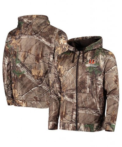 Men's Realtree Camo Cincinnati Bengals Trophy Tech Fleece Full-Zip Hoodie $35.26 Sweatshirt