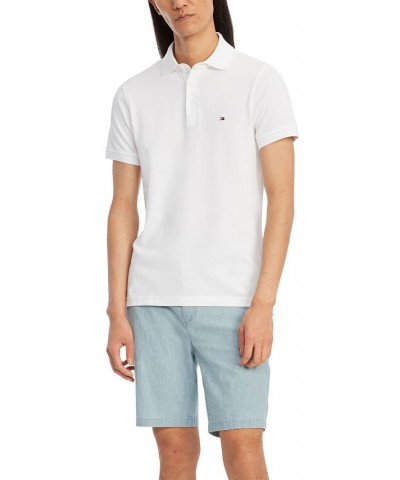 Men's 1985 Slim Fit Polo Shirt White $39.75 Polo Shirts