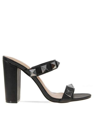 Women's Borani Block Heel Sandal Black $45.78 Shoes