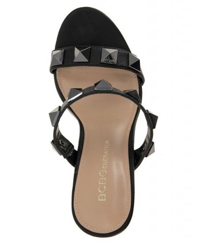 Women's Borani Block Heel Sandal Black $45.78 Shoes