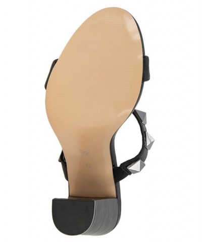 Women's Borani Block Heel Sandal Black $45.78 Shoes