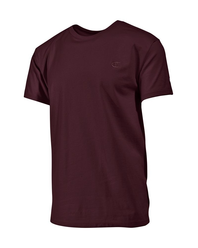 Men's Cotton Jersey T-Shirt Maroon $18.00 T-Shirts