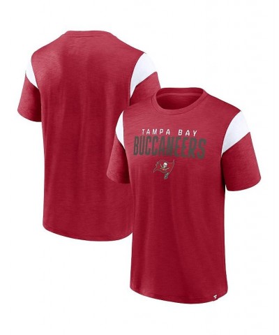 Men's Branded Red Tampa Bay Buccaneers Home Stretch Team T-shirt $22.43 T-Shirts