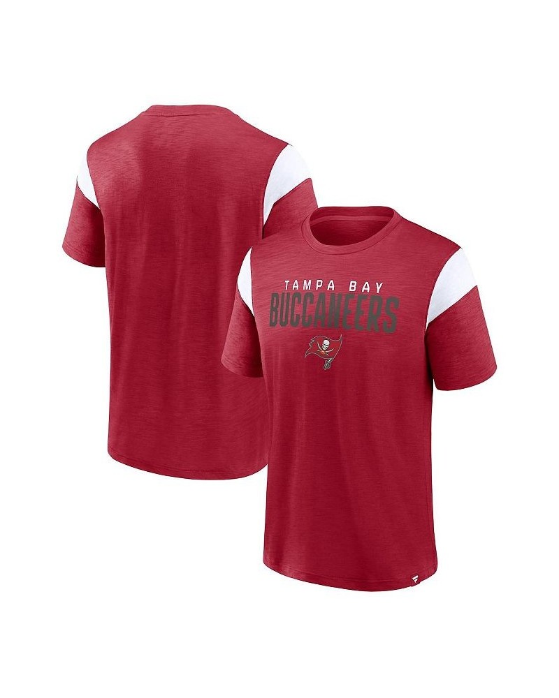 Men's Branded Red Tampa Bay Buccaneers Home Stretch Team T-shirt $22.43 T-Shirts