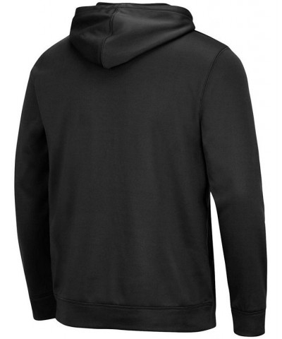 Men's Black Washington State Cougars Lantern Pullover Hoodie $26.00 Sweatshirt