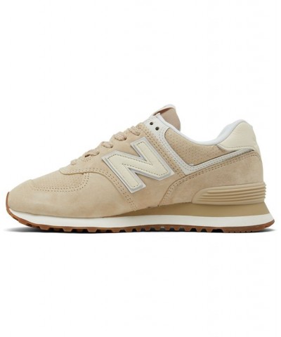 Women's 574 Casual Sneakers Tan/Beige $51.30 Shoes